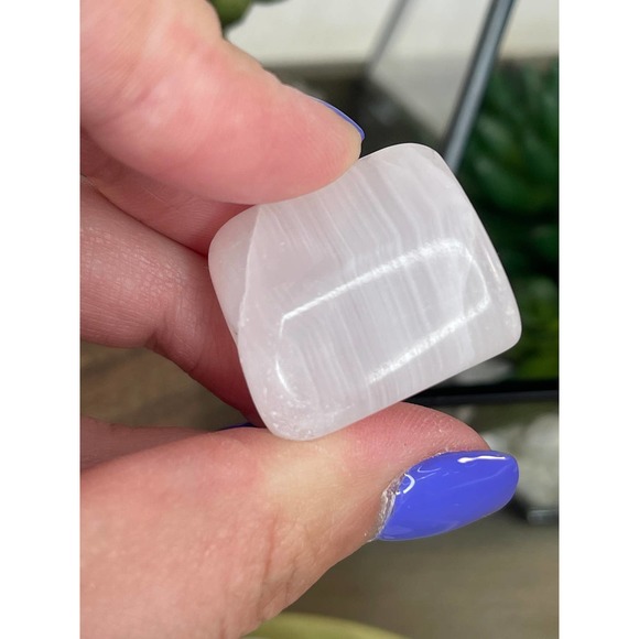 Pink Calcite Tumbled Crystal Intuitively Chosen - Picture 5 of 6